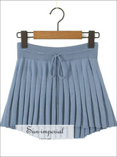 Lace-Trim Knit Cardigan, Cami and Mini Skirt — Set or Separates - Sun Imperial product photo 7