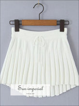 Lace-Trim Knit Cardigan, Cami and Mini Skirt — Set or Separates - Sun Imperial product photo 8