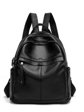 Minimalist Chic PU Leather Casual Backpack Bag - Sun Imperial product photo 4