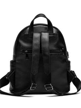 Minimalist Chic PU Leather Casual Backpack Bag - Sun Imperial product photo 7