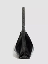 Minimalist Glossy Leather Slouchy Shoulder Bag - Sun Imperial product photo 5