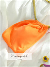 Neon Color-Block Triangle Bikini Set - Sun Imperial product photo 3