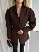 One-Button Long-Sleeve Blazer - Sun Imperial product photo 8