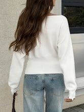 One-Shoulder Ribbed Knit Top - Sun Imperial product photo 5