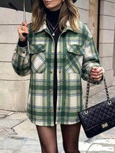Plaid Snap Down Shacket - Sun Imperial product photo 1