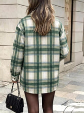 Plaid Snap Down Shacket - Sun Imperial product photo 2