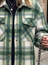 Plaid Snap Down Shacket - Sun Imperial product photo 3