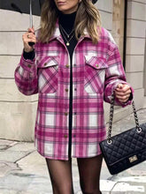 Plaid Snap Down Shacket - Sun Imperial product photo 7