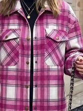 Plaid Snap Down Shacket - Sun Imperial product photo 9