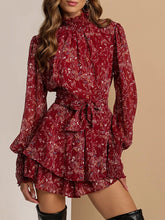 Plus Size Floral Ruffle Mini Dress - Sun Imperial product image 1