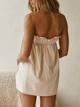 Plus-Size Strapless Top and High-Waisted Skirt Set - Sun Imperial product photo 18