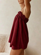 Plus-Size Strapless Top and High-Waisted Skirt Set - Sun Imperial product photo 22