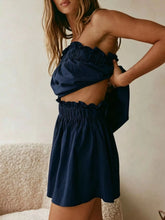 Plus-Size Strapless Top and High-Waisted Skirt Set - Sun Imperial product photo 29