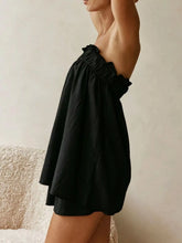 Plus-Size Strapless Top and High-Waisted Skirt Set - Sun Imperial product photo 8