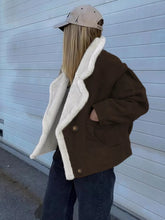 Plush Lined Dropped Shoulder Outerwear - Sun Imperial product photo 6