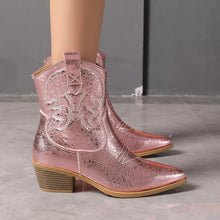 Point Toe Block Heels Boots - Sun Imperial product photo 2