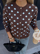 Polka-Dot Button-Up Cardigan - Sun Imperial product photo 3