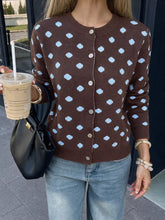 Polka-Dot Button-Up Cardigan - Sun Imperial product photo 6
