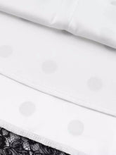 Polka Dot Midi Skirt with Lace Trim - Sun Imperial product photo 17