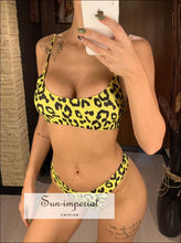 Printed Wire-Free Bikini Set - Sun Imperial product photo 6