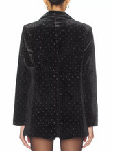 Rhinestone Embellished Single-Breasted Blazer - Sun Imperial product photo 2
