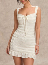 Ruffle Hem Bodycon Mini Dress - Sun Imperial product photo 5