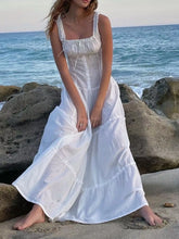 Ruffled Square Neck Tiered Maxi Dress - Sun Imperial product photo 2
