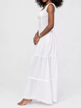 Ruffled Square Neck Tiered Maxi Dress - Sun Imperial product photo 3