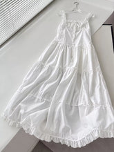 Ruffled Square Neck Tiered Maxi Dress - Sun Imperial product photo 7