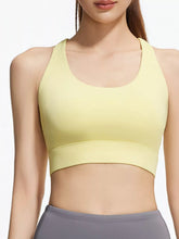 Scoop Neck Active Bra - Sun Imperial product photo 2