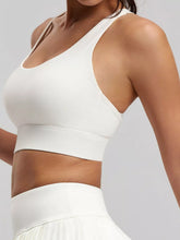 Scoop Neck Active Bra - Sun Imperial product photo 9