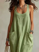 Scoop-Neck Sleeveless Maxi Dress with Pockets - Sun Imperial product photo 11