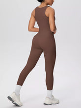 Scoop-Neck Tank and High-Waisted Leggings Set - Sun Imperial product photo 19