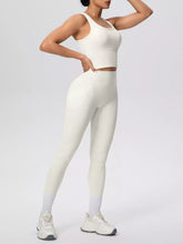 Scoop-Neck Tank and High-Waisted Leggings Set - Sun Imperial product photo 23