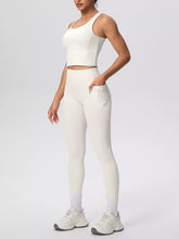 Scoop-Neck Tank and High-Waisted Leggings Set - Sun Imperial product photo 24