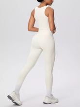 Scoop-Neck Tank and High-Waisted Leggings Set - Sun Imperial product photo 25