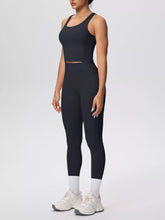 Scoop-Neck Tank and High-Waisted Leggings Set - Sun Imperial product photo 4