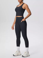 Scoop-Neck Tank and High-Waisted Leggings Set - Sun Imperial product photo 6