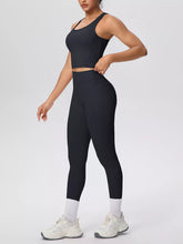 Scoop-Neck Tank and High-Waisted Leggings Set - Sun Imperial product photo 7