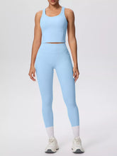Scoop-Neck Tank and High-Waisted Leggings Set - Sun Imperial product photo 9