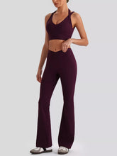 Seamless Criss-Cross V-Neck Tank and Leggings Set - Sun Imperial product photo 10
