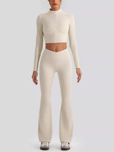 Seamless Criss-Cross V-Neck Tank and Leggings Set - Sun Imperial product photo 15