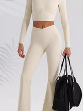Seamless Criss-Cross V-Neck Tank and Leggings Set - Sun Imperial product photo 16