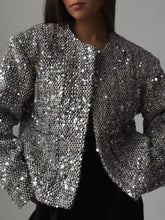 Sequin Embellished Cropped Jacket - Sun Imperial product photo 3