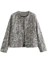 Sequin Embellished Cropped Jacket - Sun Imperial product photo 5