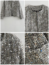 Sequin Embellished Cropped Jacket - Sun Imperial product photo 6