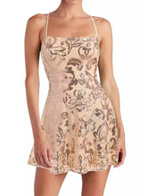 Sequin Square Neck Mini Dress - Sun Imperial product photo 21