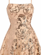Sequin Square Neck Mini Dress - Sun Imperial product photo 25