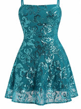 Sequin Square Neck Mini Dress - Sun Imperial product photo 30