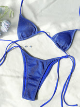 Sequin Wire-Free Triangle Bikini Set - Sun Imperial product photo 4